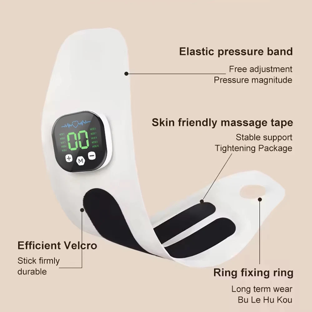 Masseur électrique de poignet et de main sans fil, 10 modes de Massage par Vibration, 29 niveaux de Massage des mains, attelle de poignet Rechargeable