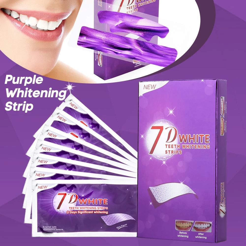 Kit Dents Blanchissantes Violet – Blanchiment Rapide