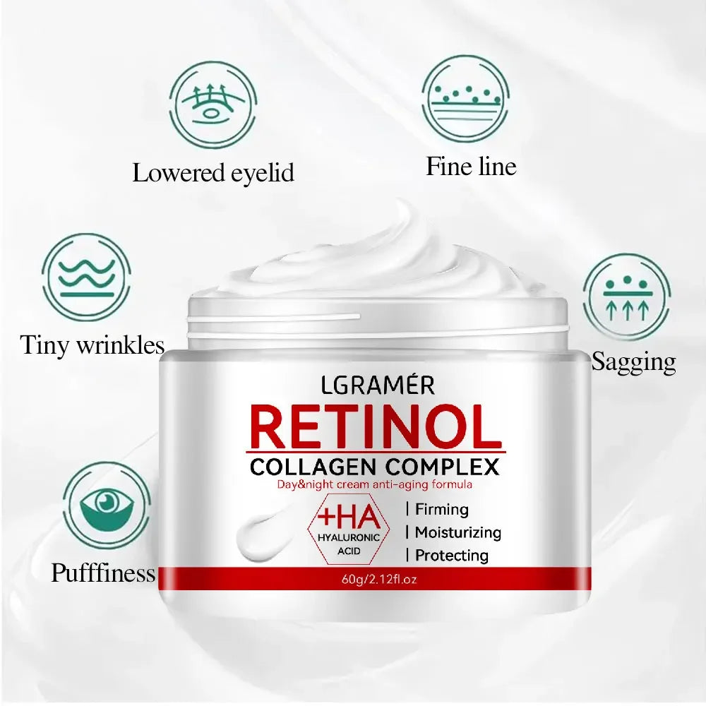 Crème Anti-Rides Visage – Soin Lissant Intensif