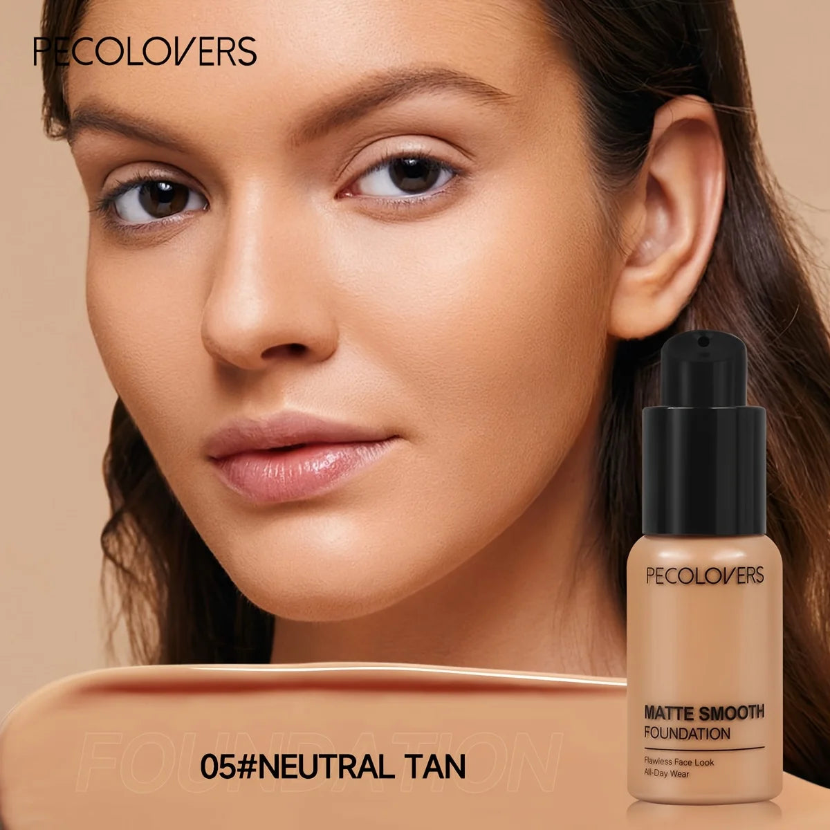Fond de Teint Anti-Huile Impérméable – Couvrance Complète
