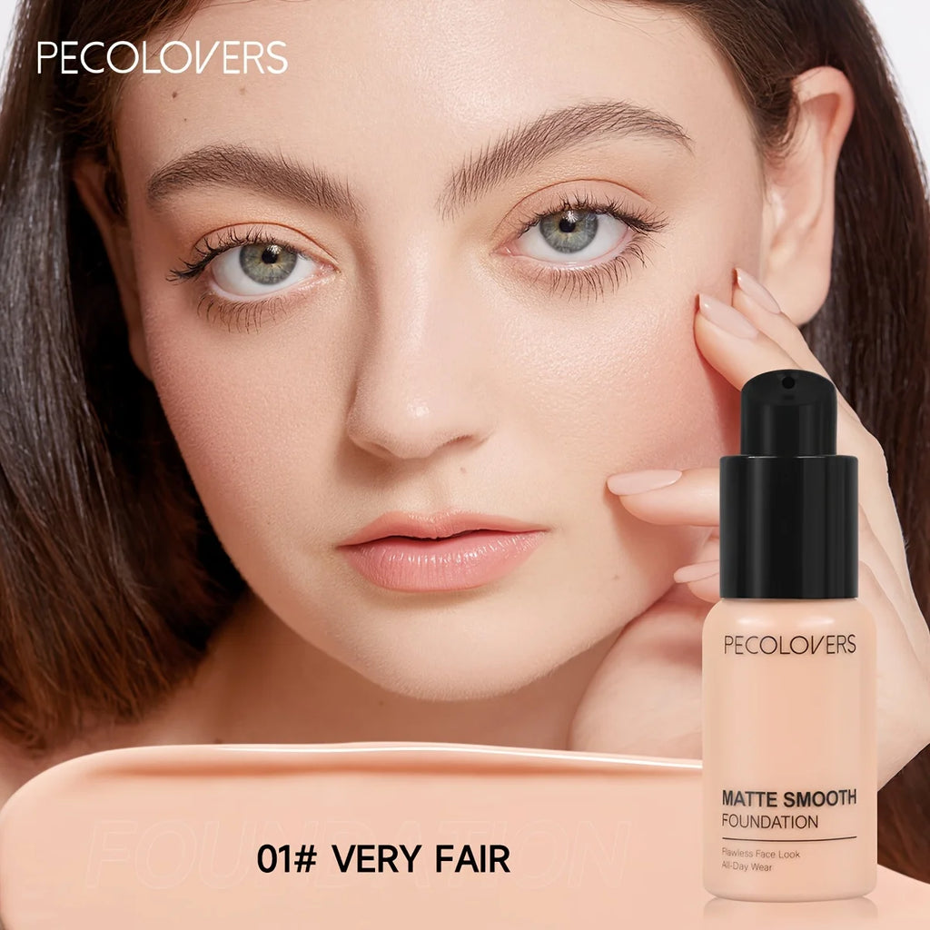 Fond de Teint Anti-Huile Impérméable – Couvrance Complète