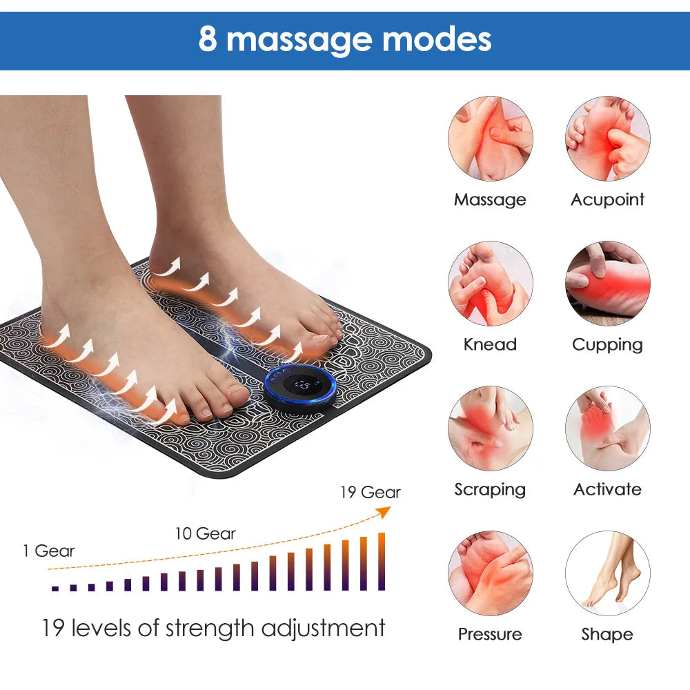 Masseur Électrique Pieds – Relaxation & Circulation